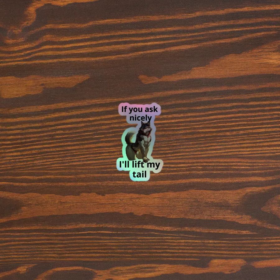 Alpha Wolf Holographic Sticker Pack product image (5)