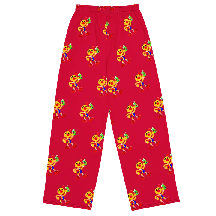 Red All-Over Boyoyoing Unisex Wide-Leg Pants product image (2)