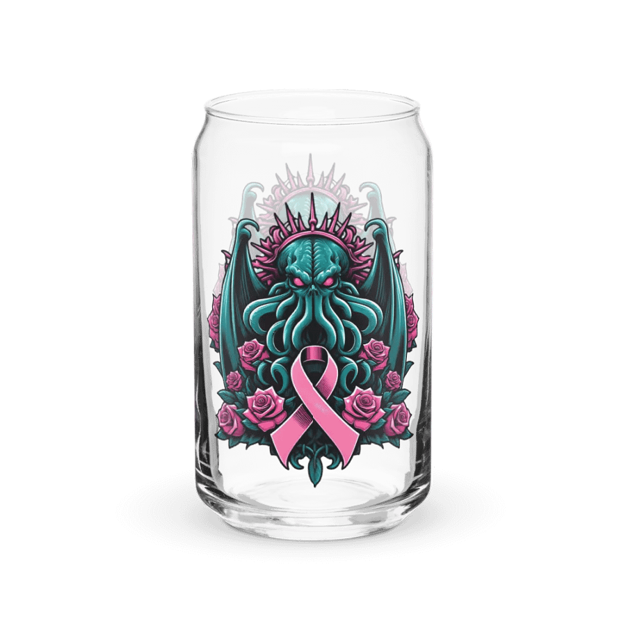 Mythical Cthulhu Protector Awareness Can-Shaped Glass product image (6)