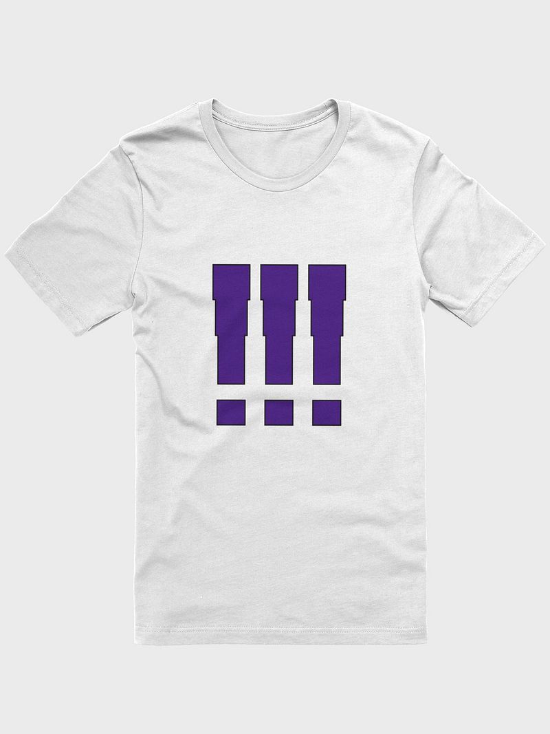 !!! | White/Purple T-Shirt
