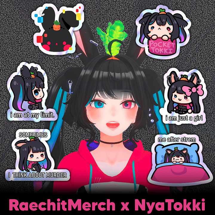 NyaTokki Sticker Sheet product image (1)