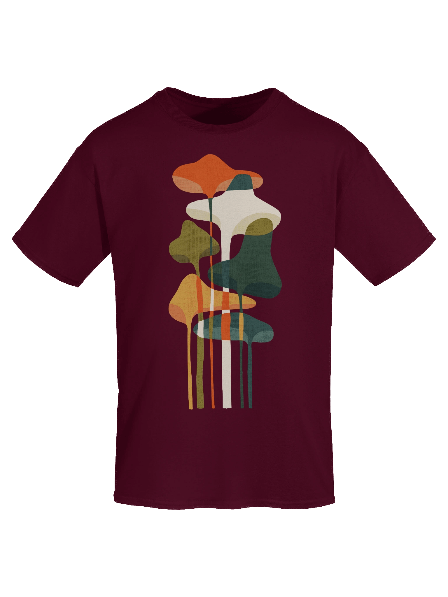 Wild mushrooms graphic t-shirt product image (19)