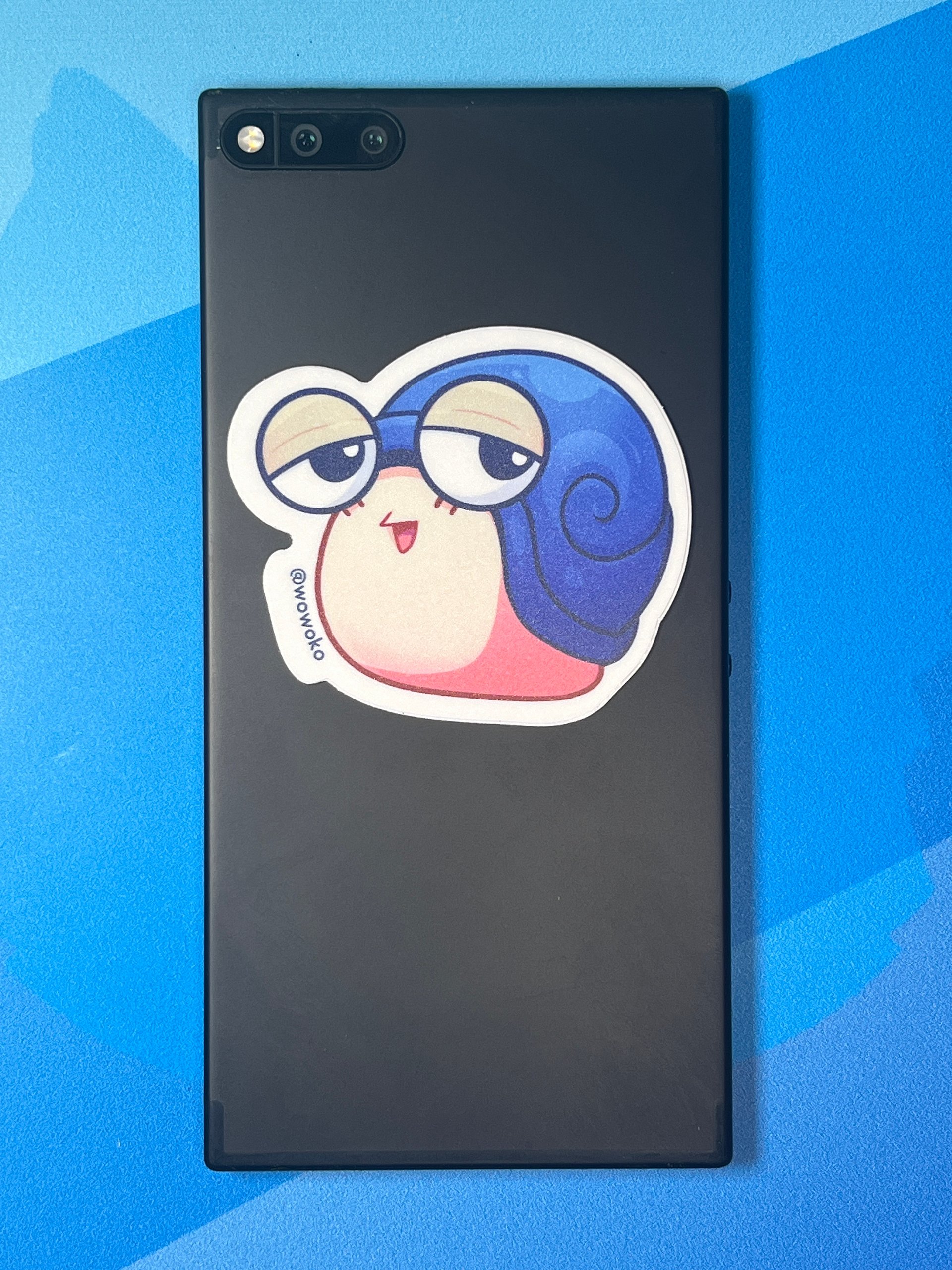 WoWoKo x Potato Fighters - Blue Snail - Sticker product image (2)