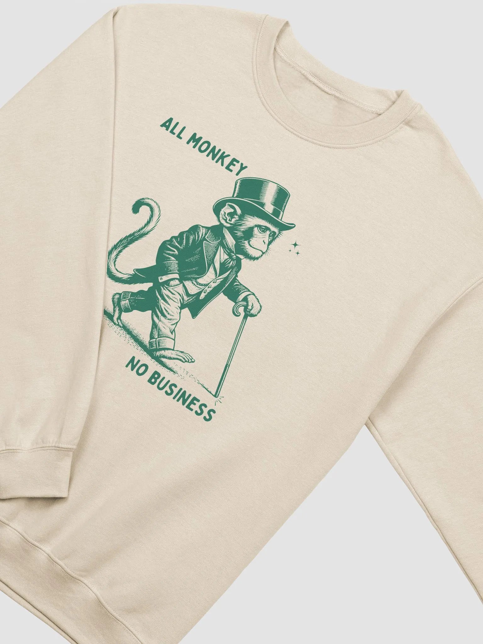 All monkey no business Crewneck product image (15)