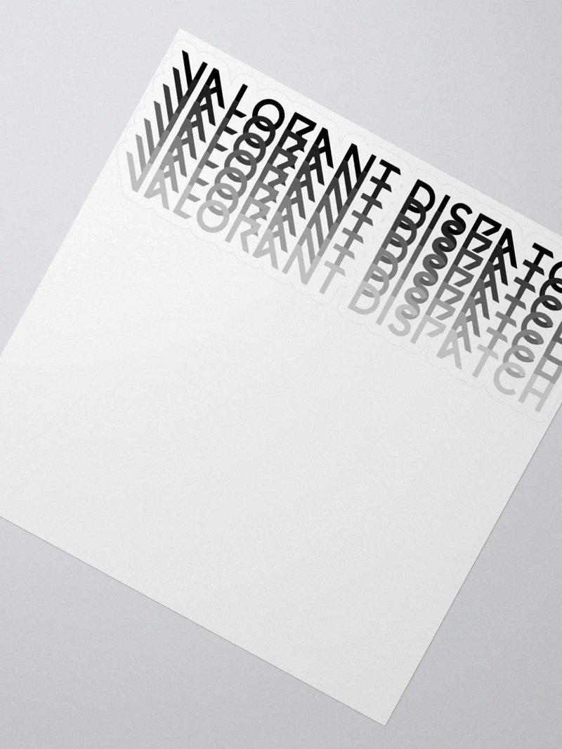 VALORANT Dispatch Gradient Stickers
