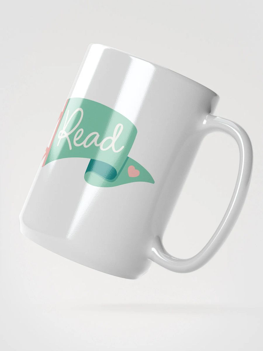 Go Team...Read! Mint Pennant Mug product image (2)