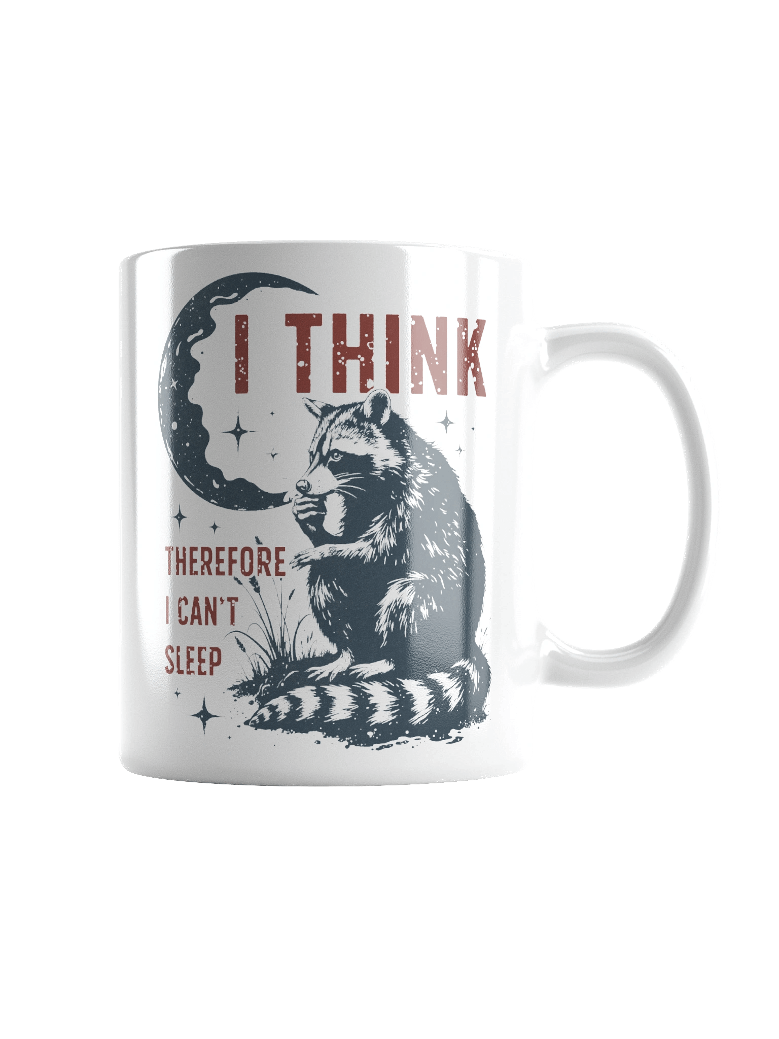 The Existential Crisis Raccoon Mug product image (3)