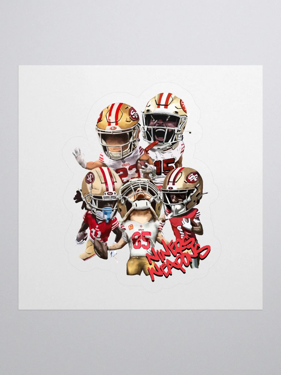 Niners Weapons Sticker product image (3)