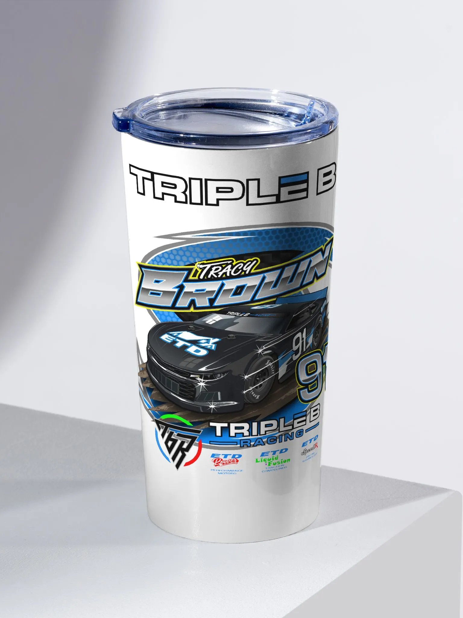 Tracy Brown Superstreet Tumbler (White) product image (2)
