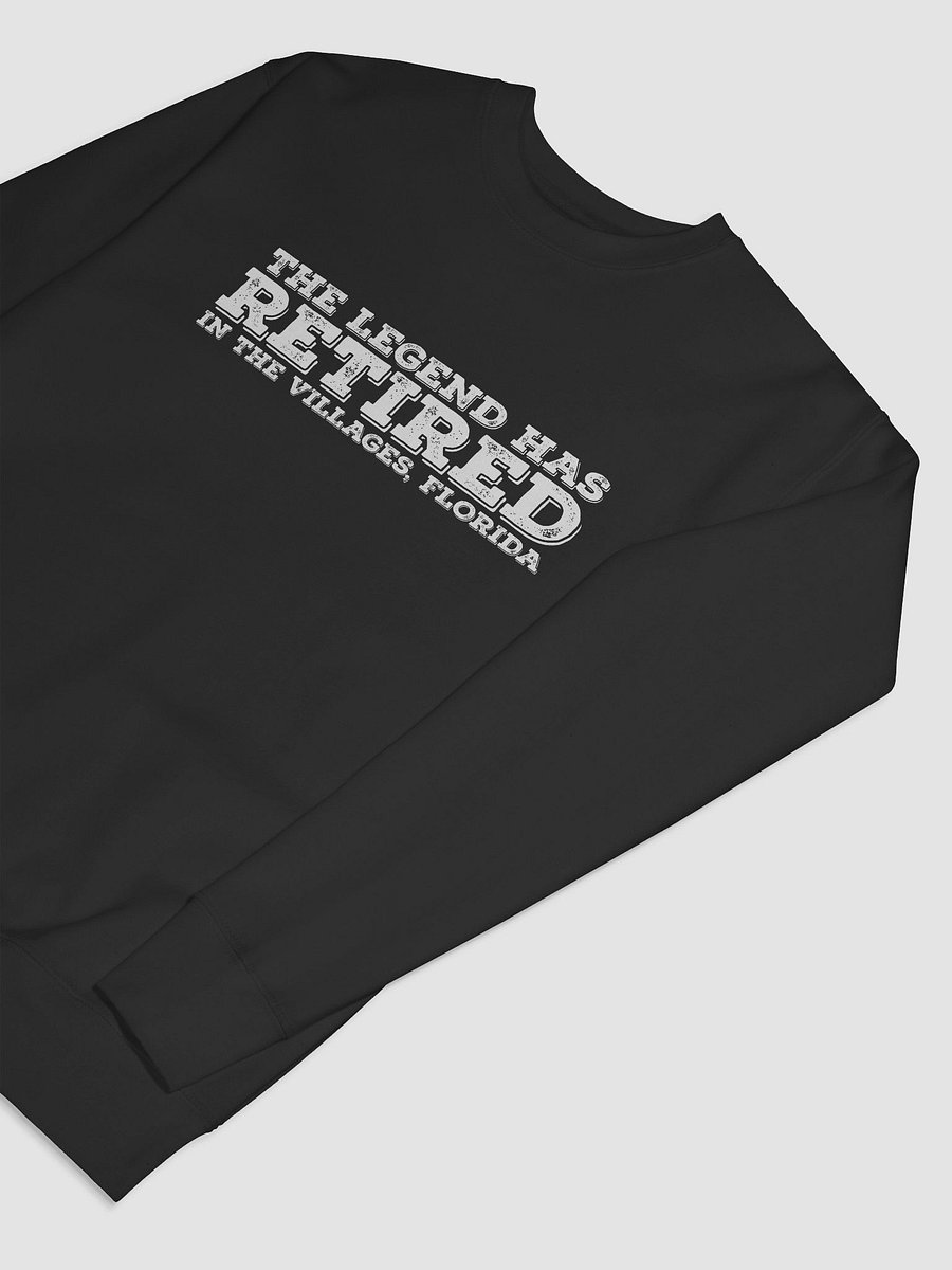 Unisex Sweatshirt Premium Cotton Heritage Premium Sweatshirt (The Legend Has Retired) product image (7)