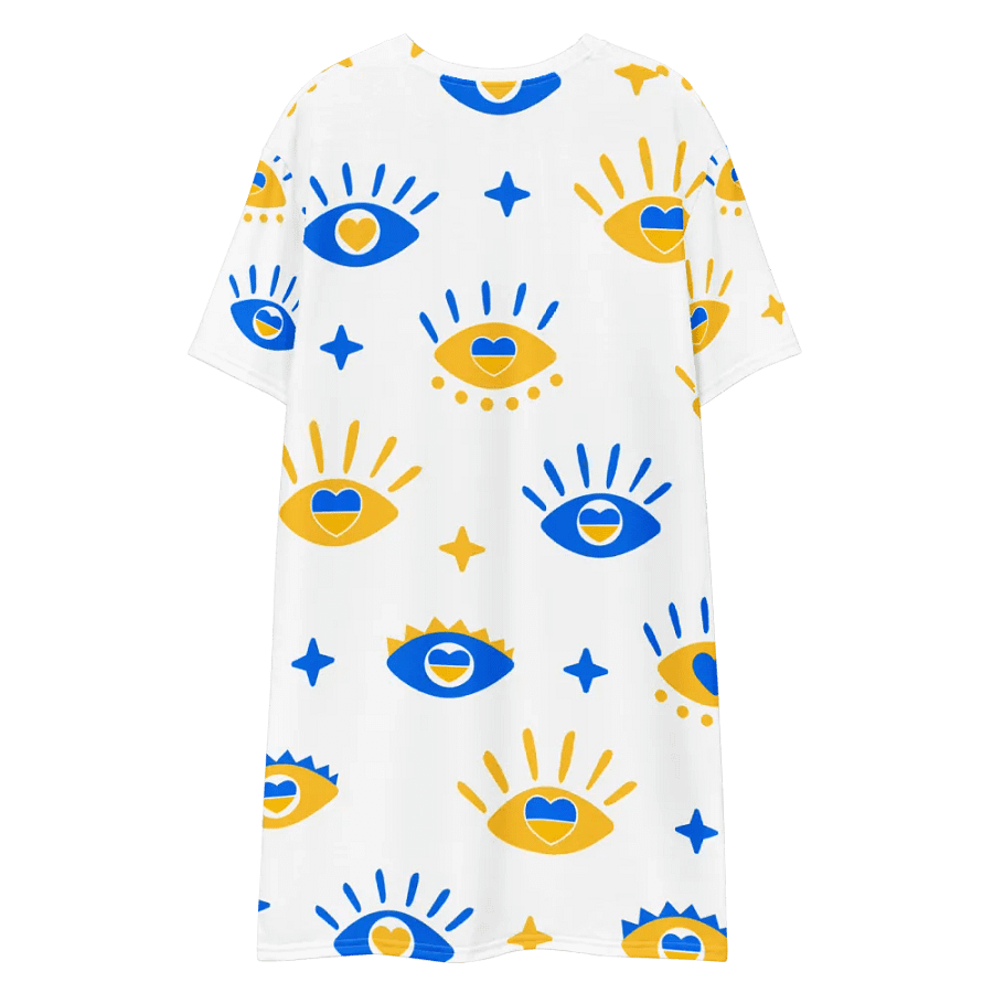 11:11 Evil Eye Divinely Protected All-Over T-Shirt Dress product image (7)