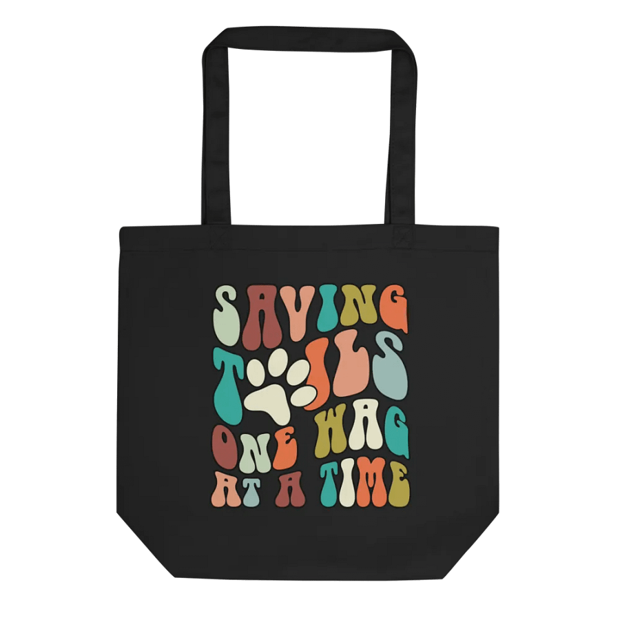 "Saving tails" black bag (medium size) product image (2)