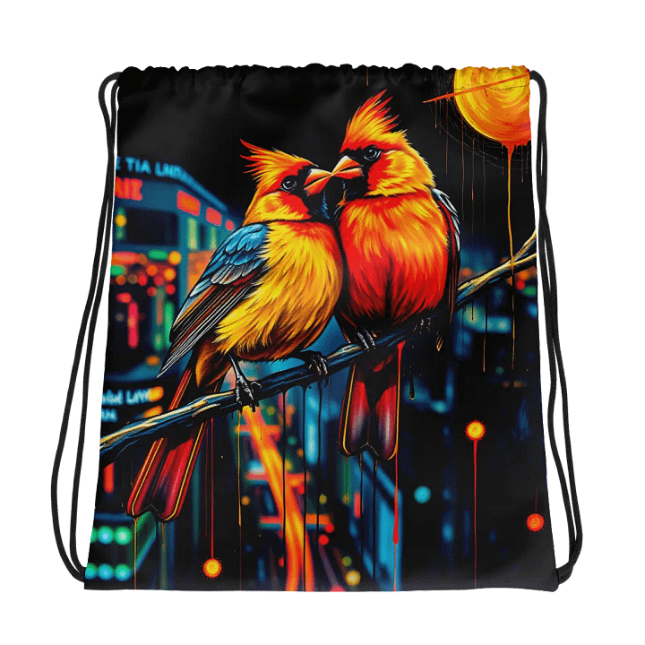 Vibrant Adventure Drawstring Backpack product image (1)