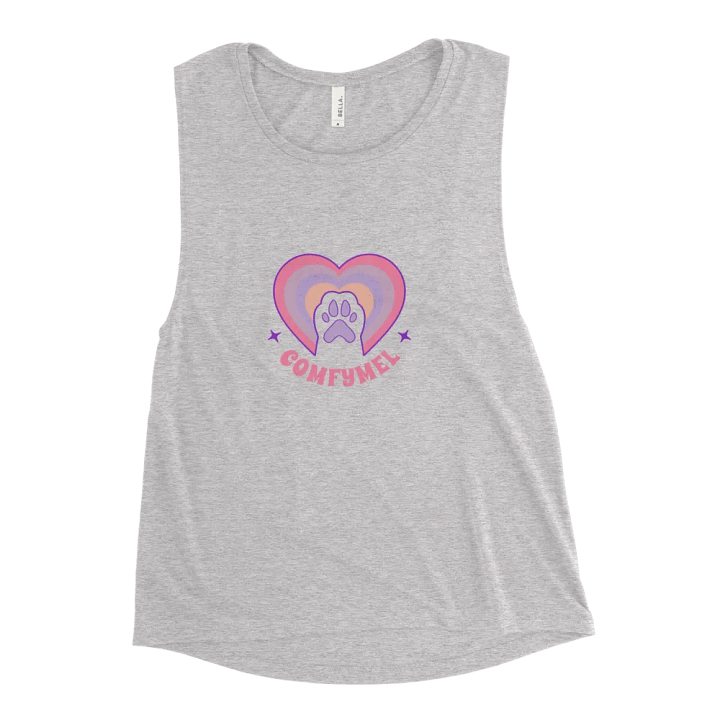 comfymeow paw tank top product image (2)