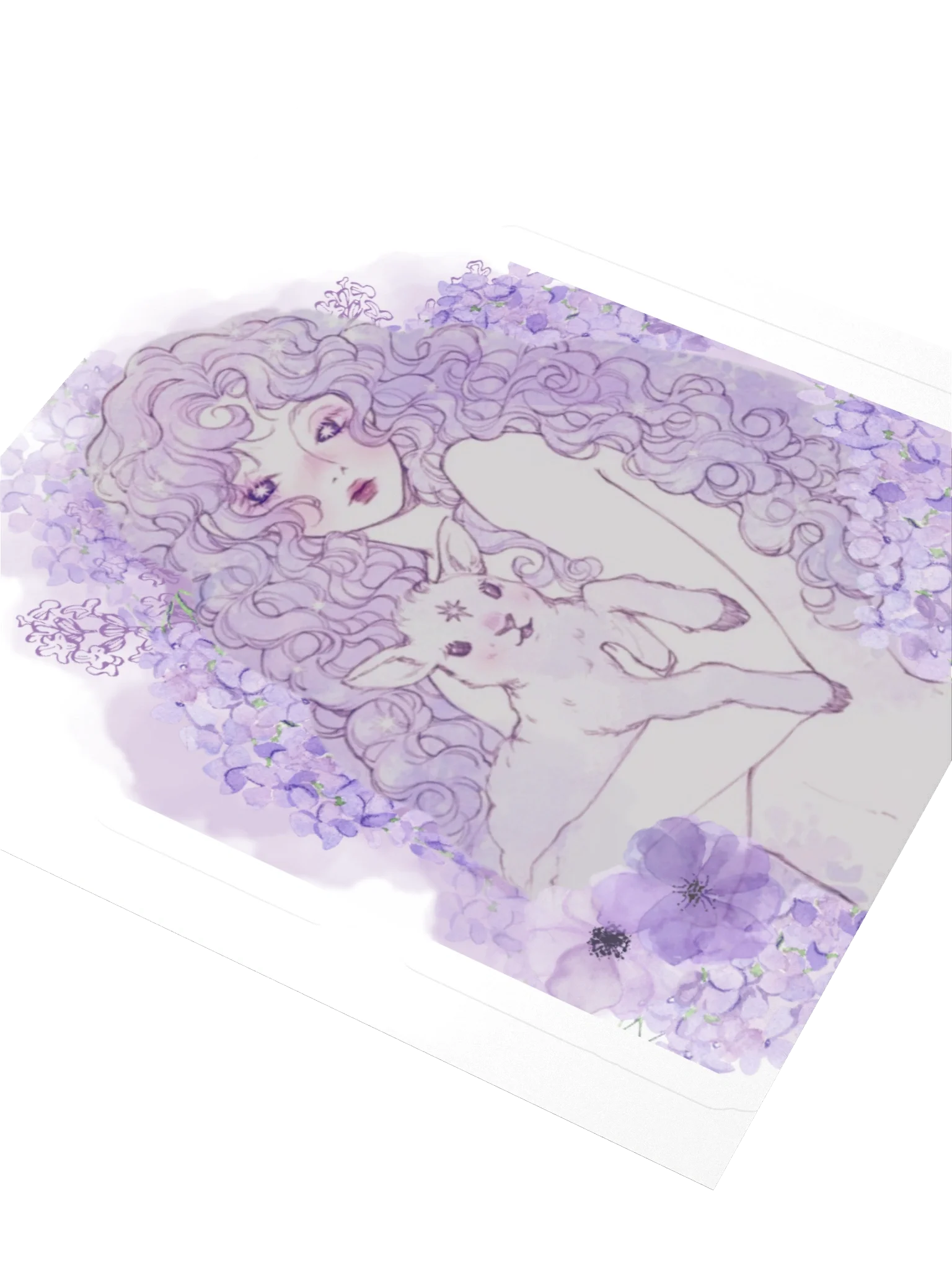 THE LAMB HEART TEE Stickers product image (3)