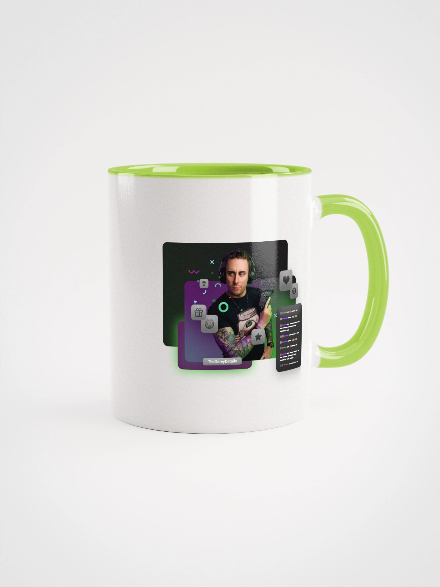 Chat Encouraged - Ceramic Mug with Color Inside product image (56)