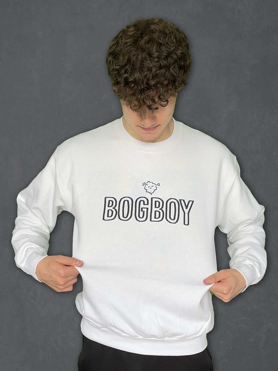 Bogboy Sweatshirt (White) product image (4)