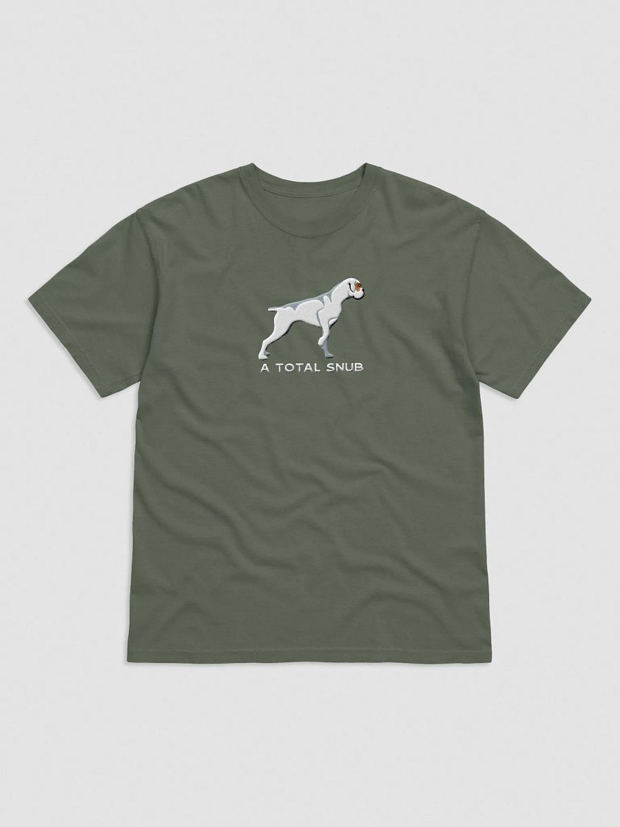A Total Snub T-Shirt(Embroidered) of a Boxer(White) product image (9)