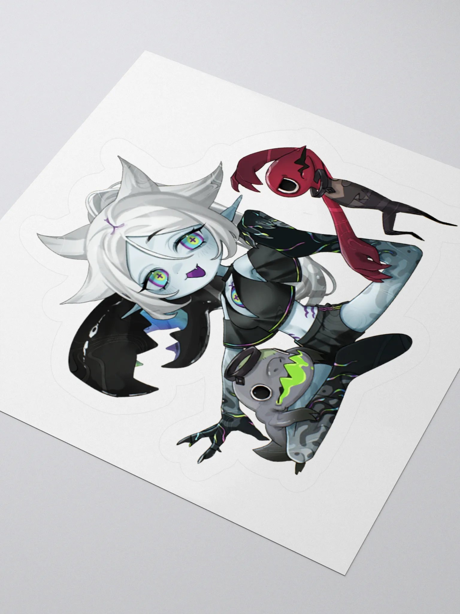 Workout Swolo Kiss Cut Stickers Set product image (5)
