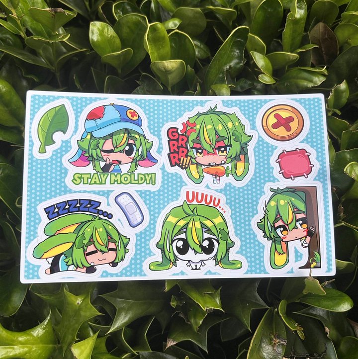 Rye Debut Sticker Sheet product image (1)