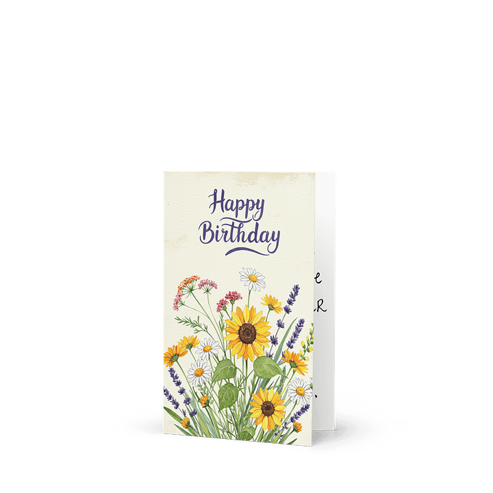 Birthday card - General tone product image (1)