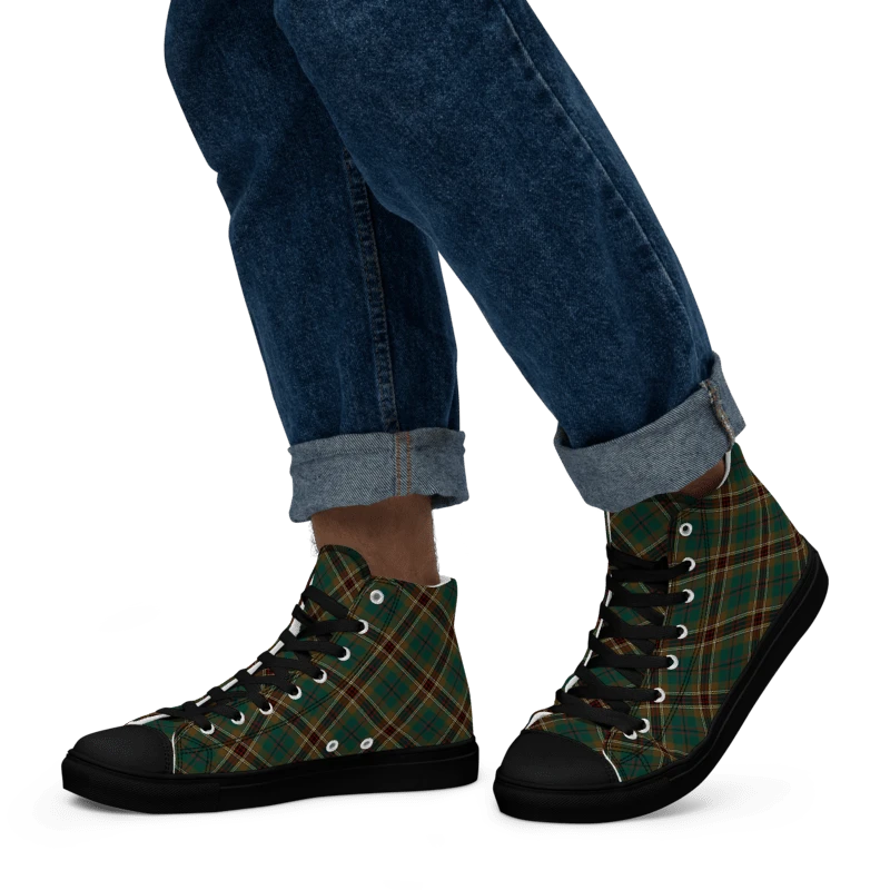 Murphy Tartan Men's High Top Shoes product image (5)
