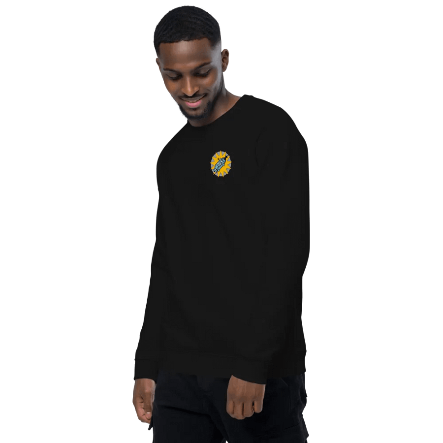 Justin Learns Things Black Sweatshirt product image (7)