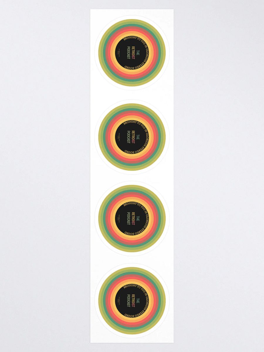 Retroist Podcast Stickers product image (3)