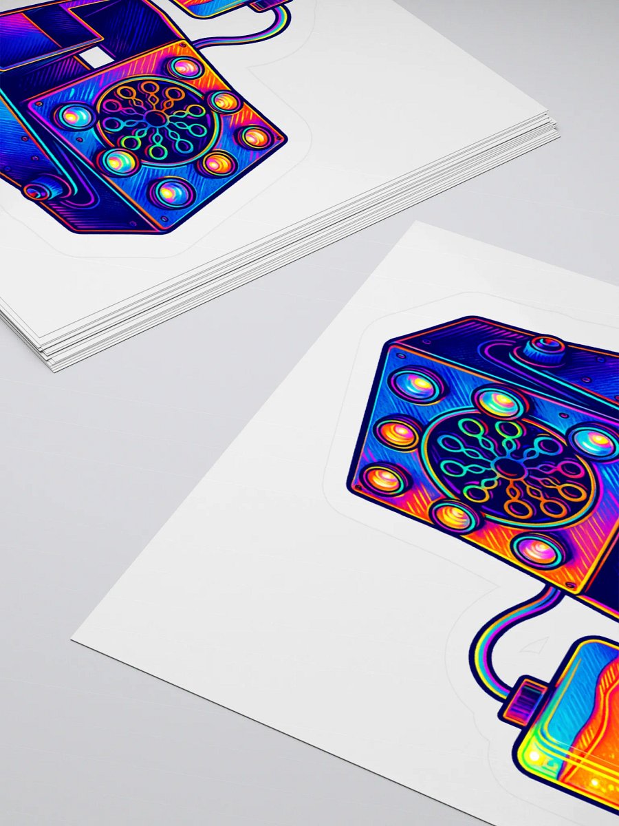 Theatrically Jerry: "Bubble Machine Dreams" Kiss Cut Stickers product image (4)