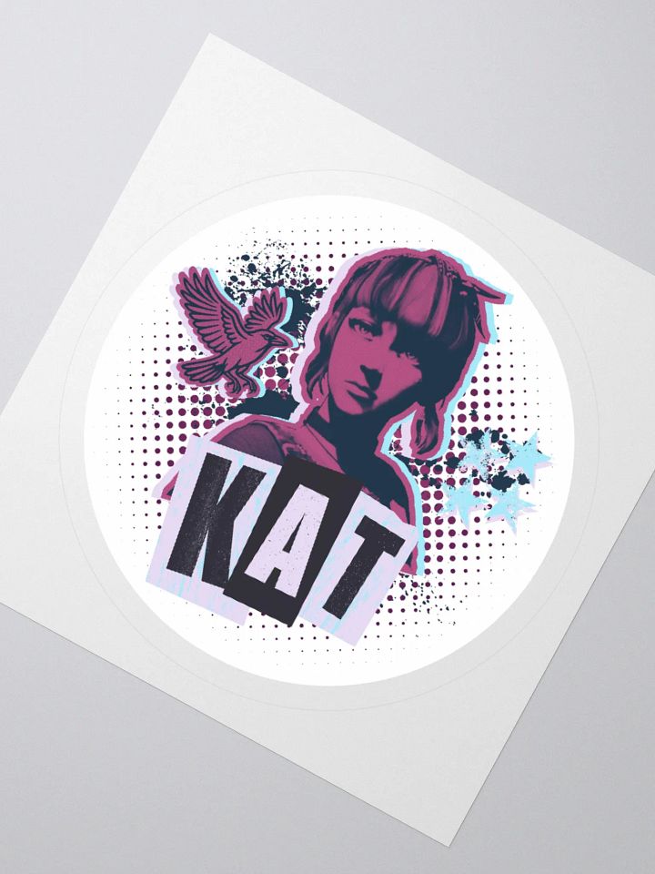Lost Records: Bloom & Rage Kat Mikaelsen Grunge Sticker product image (6)