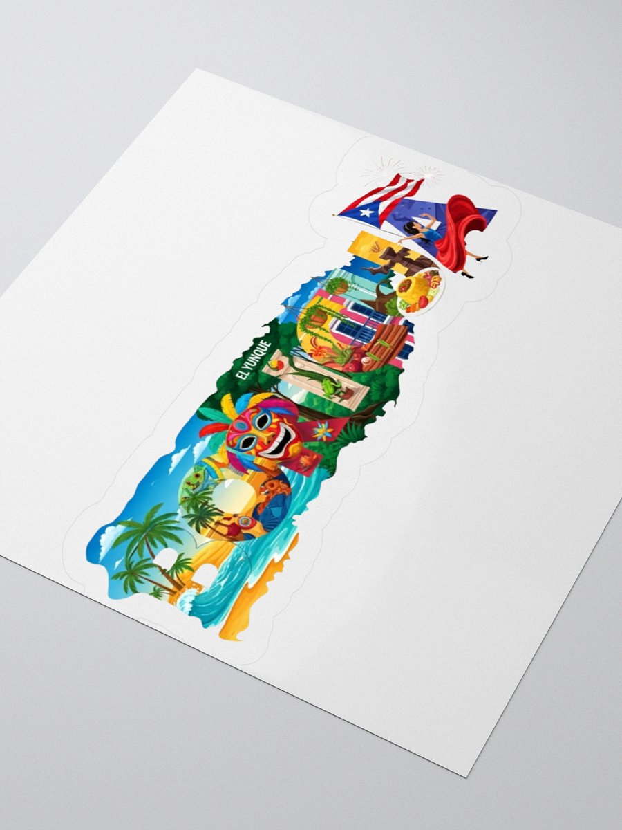 Puerto Rican Culture Kiss Cut Stickers product image (12)