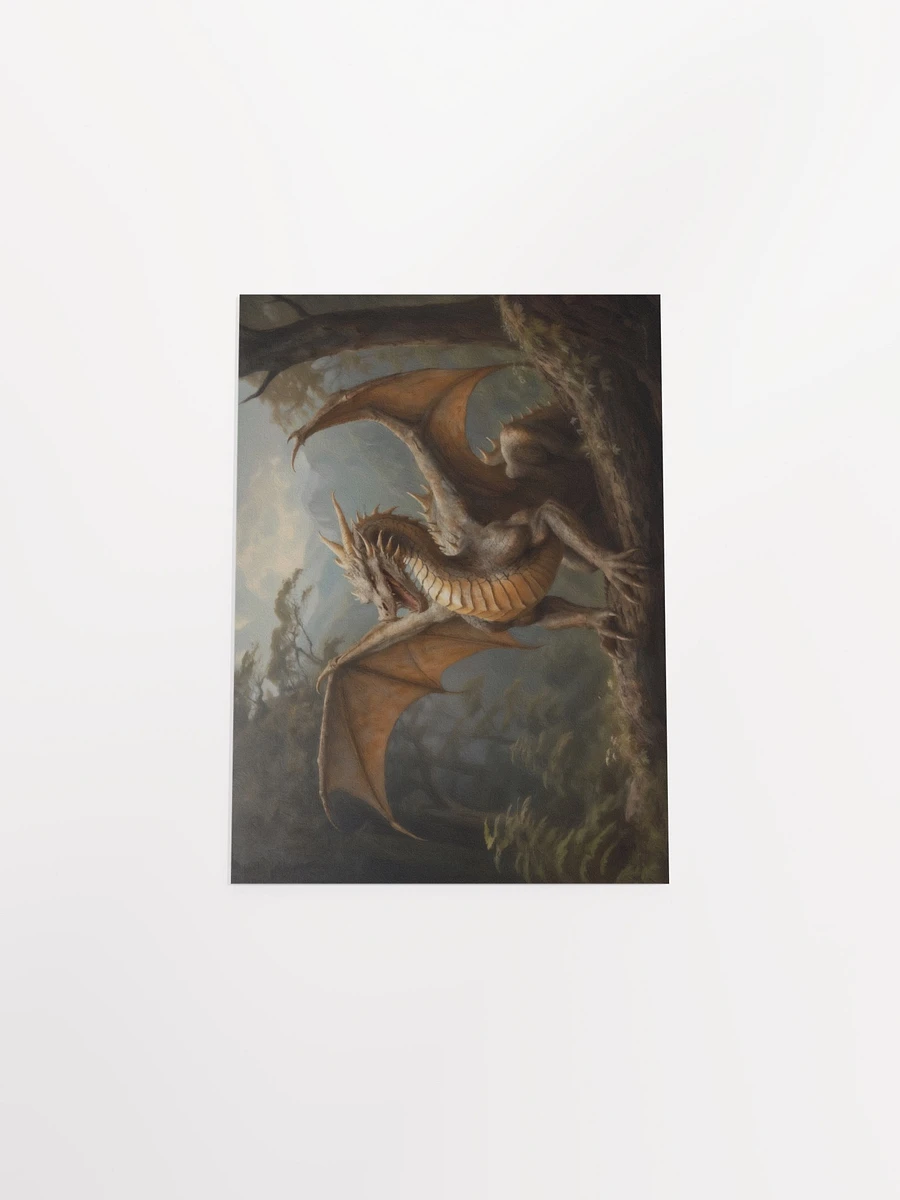 Enchanted Forest Dragon: Fantasy Art Poster product image (7)