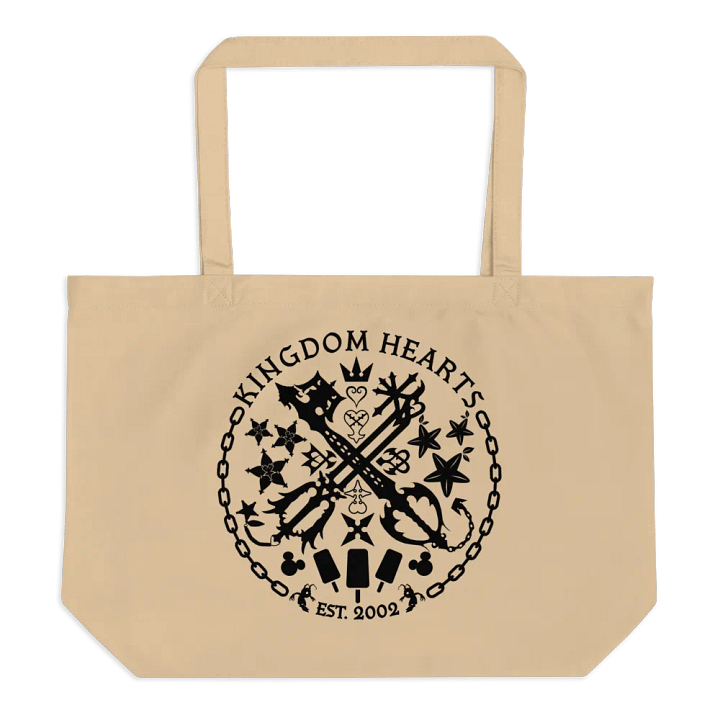 Kingdom Hearts Est 2002 Large Tote Natural product image (1)