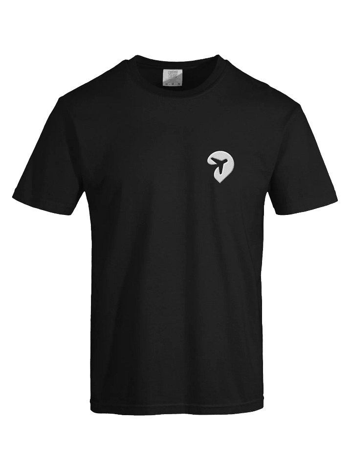 Embroidered Logo T-Shirt - Black product image (1)