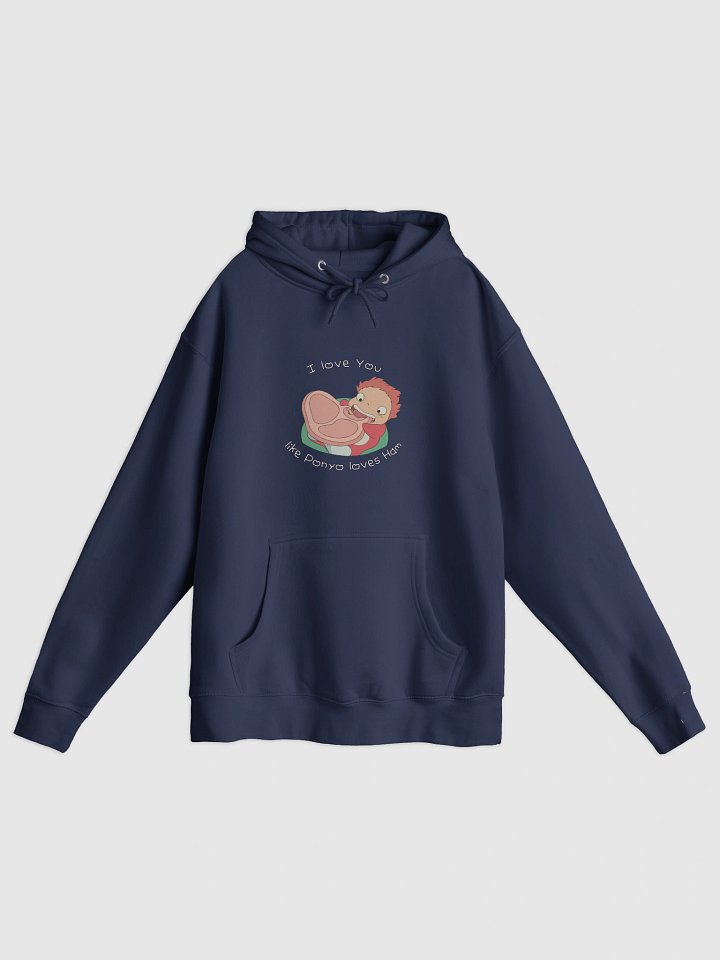 PONYO LOVES HAAAAAAAM - Premium Hoodie product image (3)