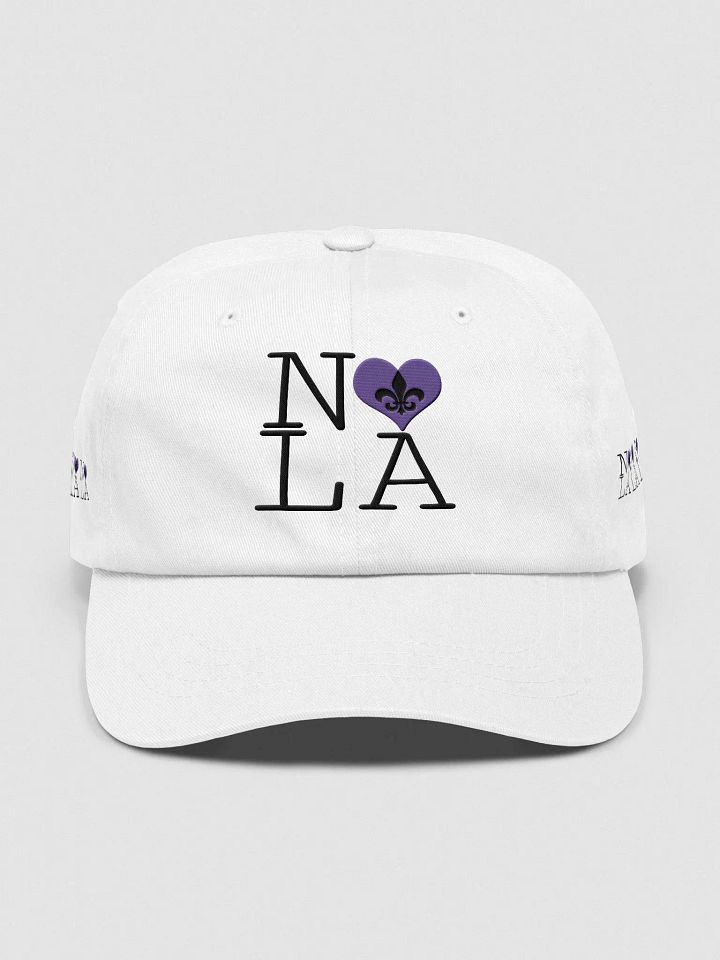 I LOVE NOLA **EMBROIDERED CAP LEGACY LOGO** (PURPLE HEART) product image (1)