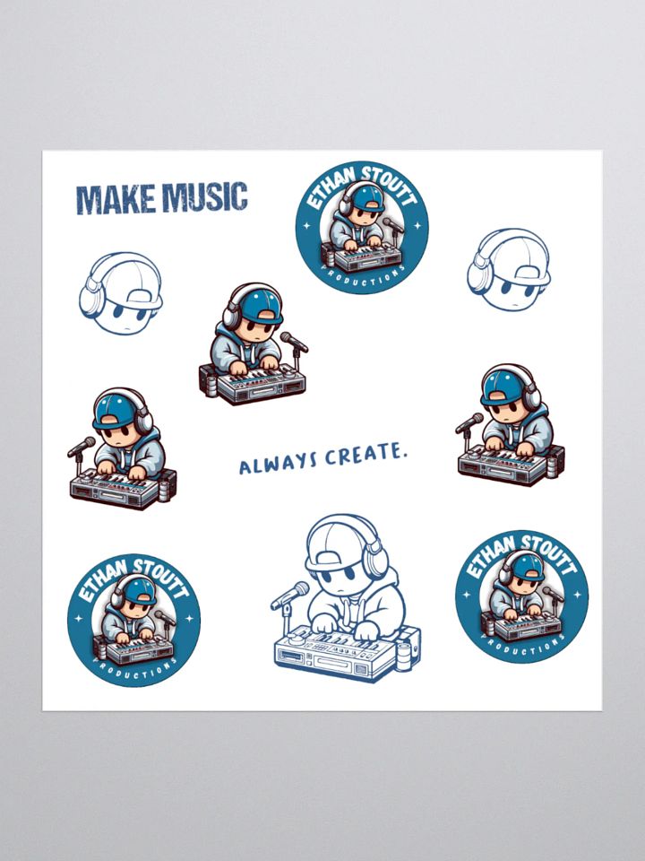 Ethan Stoutt Stickers product image (2)