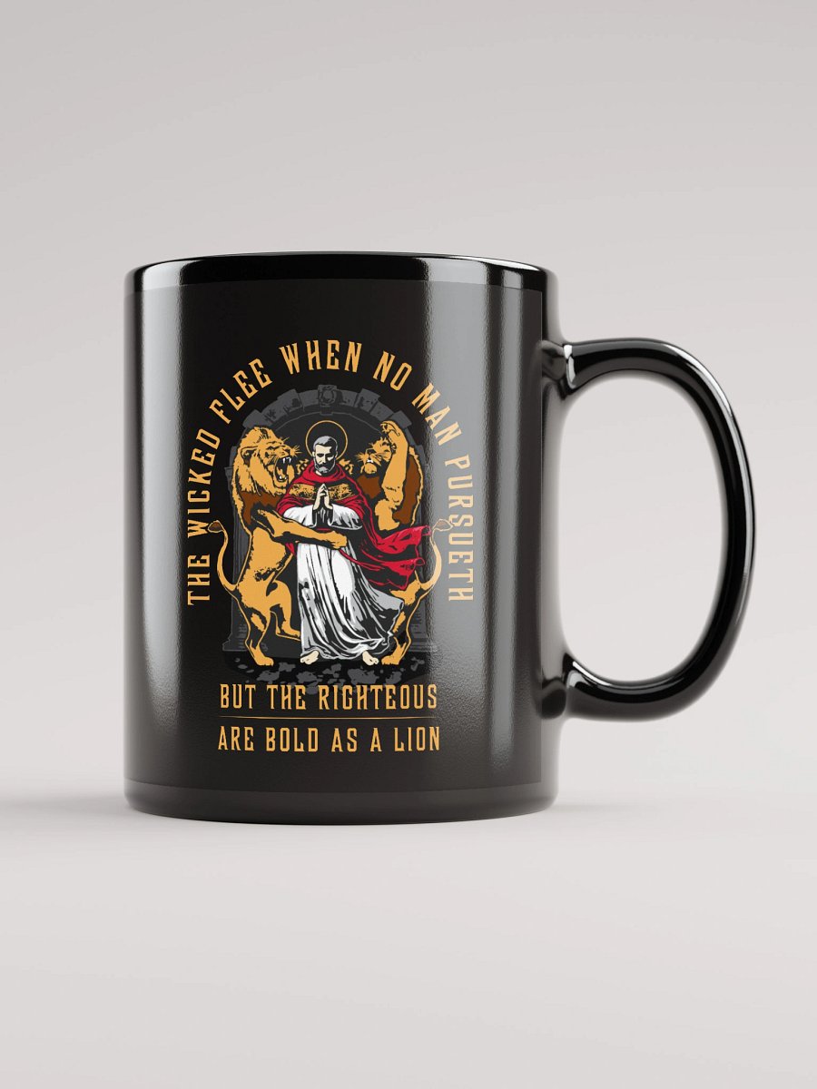 The rigtheous are BOLD as a LION - Mug product image (1)