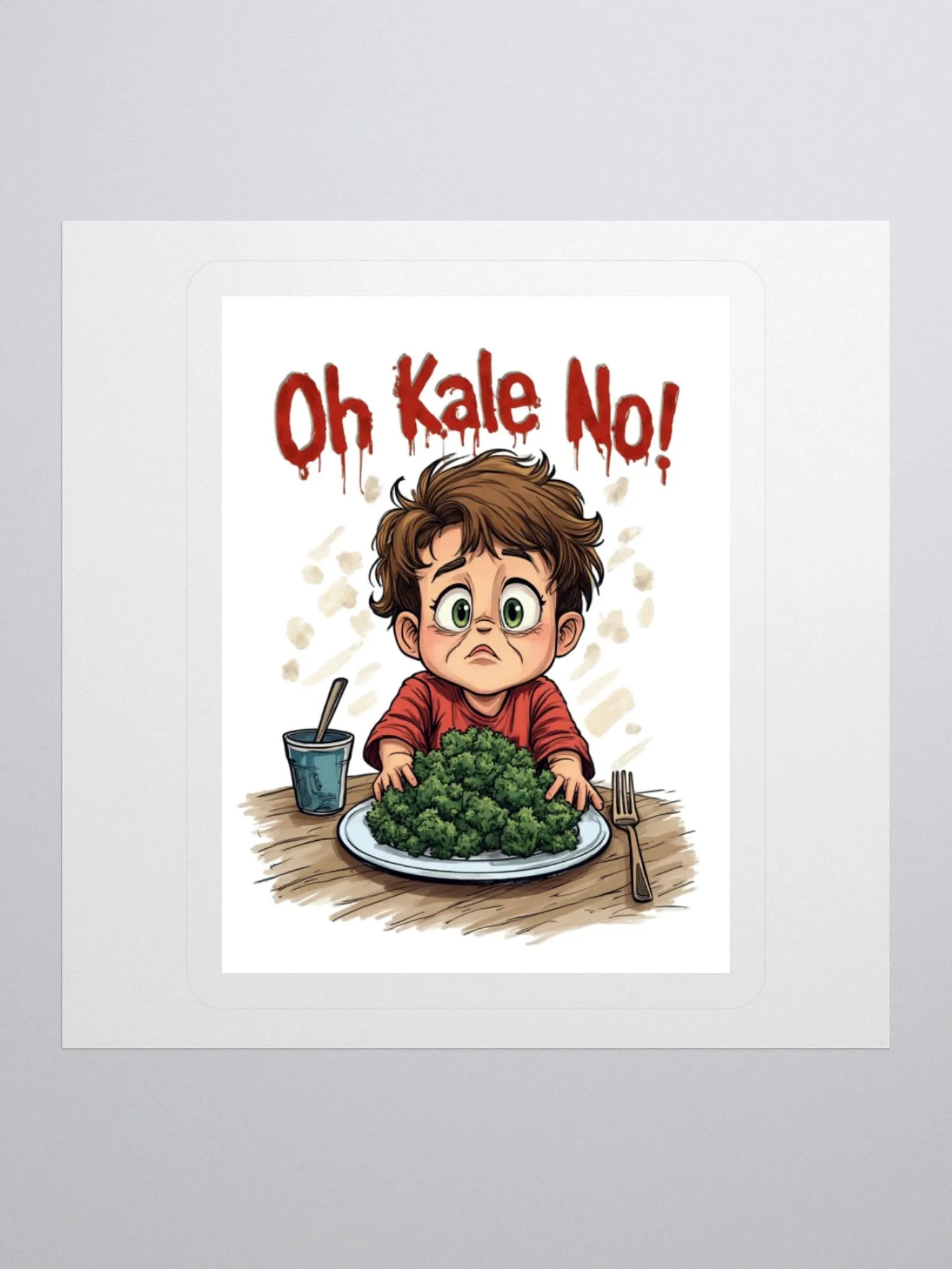 Oh Kale No! Sticker Pack product image (1)
