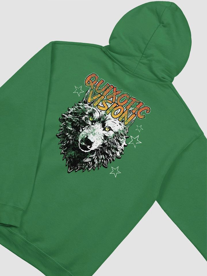 Wolf Star Back Gildan Hoodie product image (1)