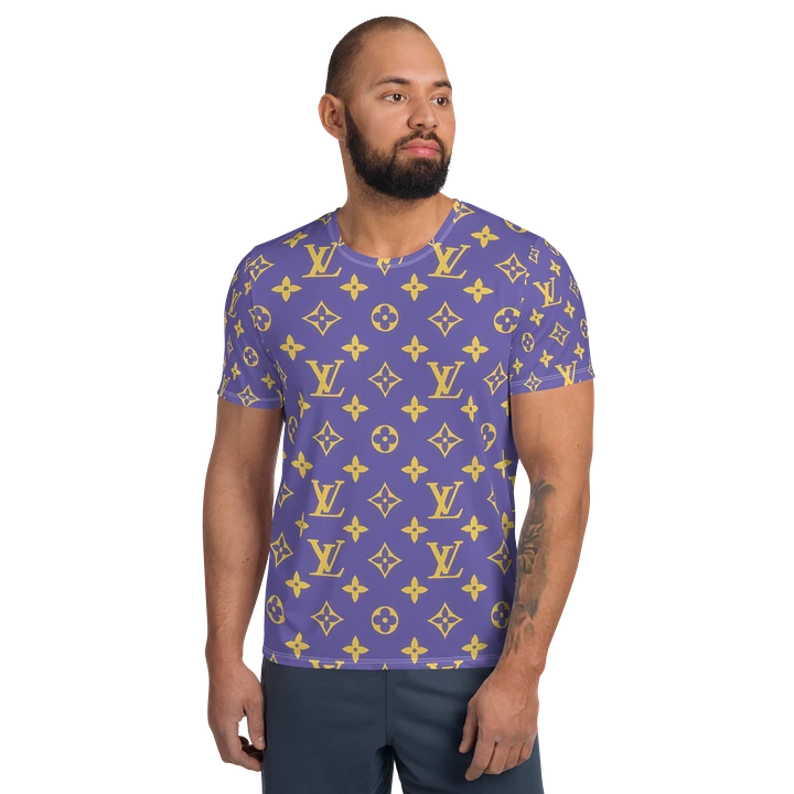 Purple LV T-shirt product image (2)