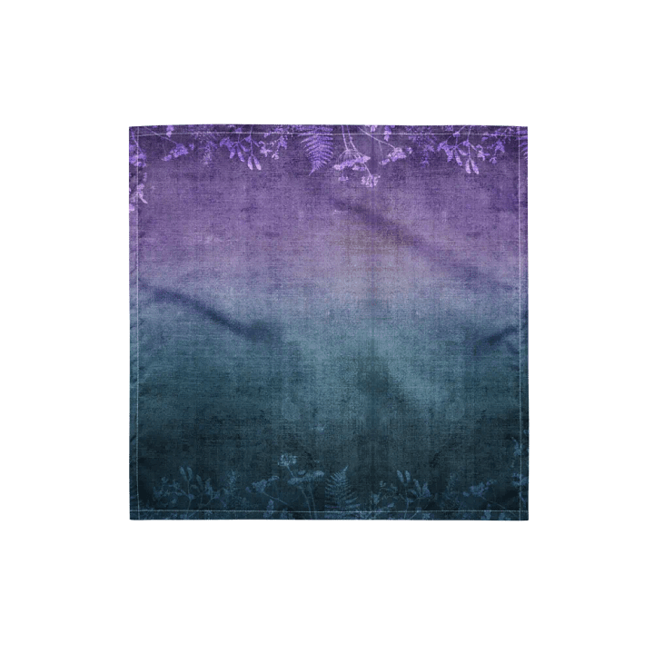 Blue Wildflowers Bandanna product image (1)