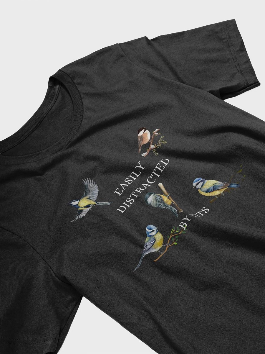 Fun blue tit and coal tit T-shirt product image (18)