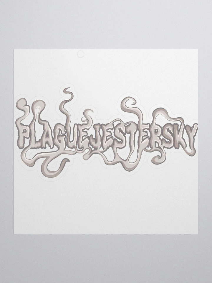 Plague Jester Sky Sticker Smoke Logo product image (1)