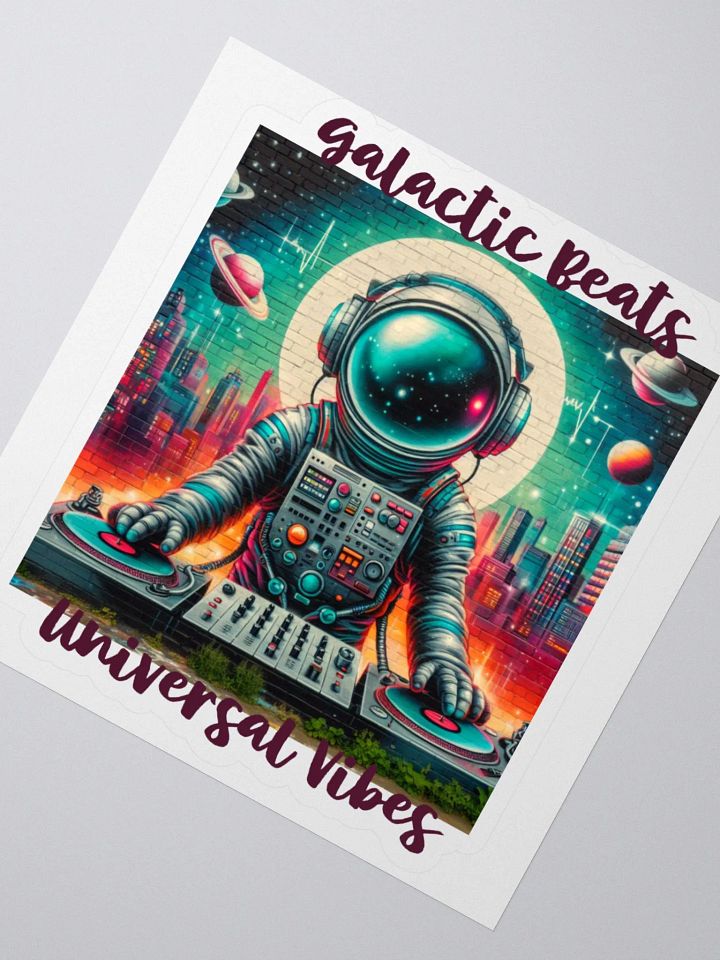 DJ Astronaut Stickers product image (2)