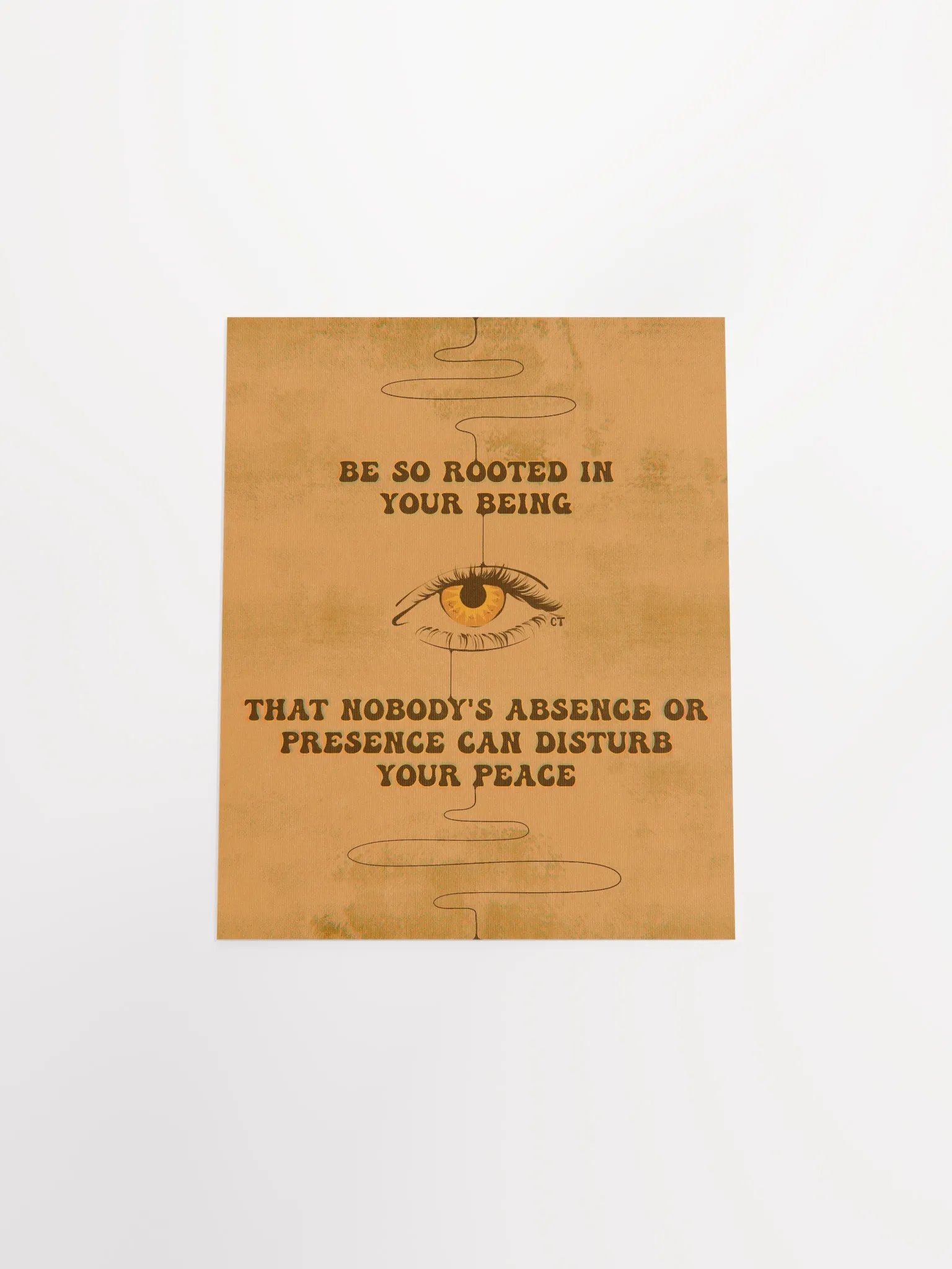 Matte Poster - Rooted in Being product image (4)