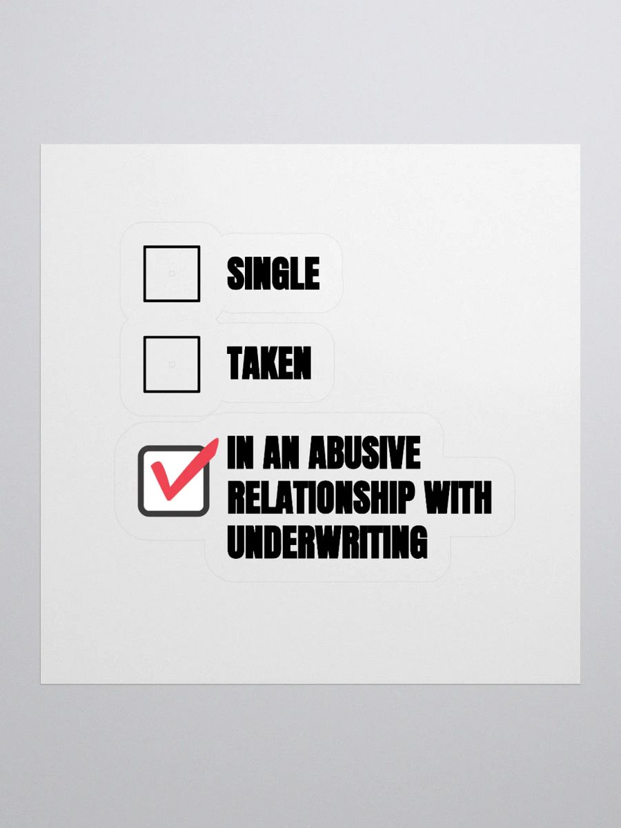 Abusive Relationship Sticker product image (2)