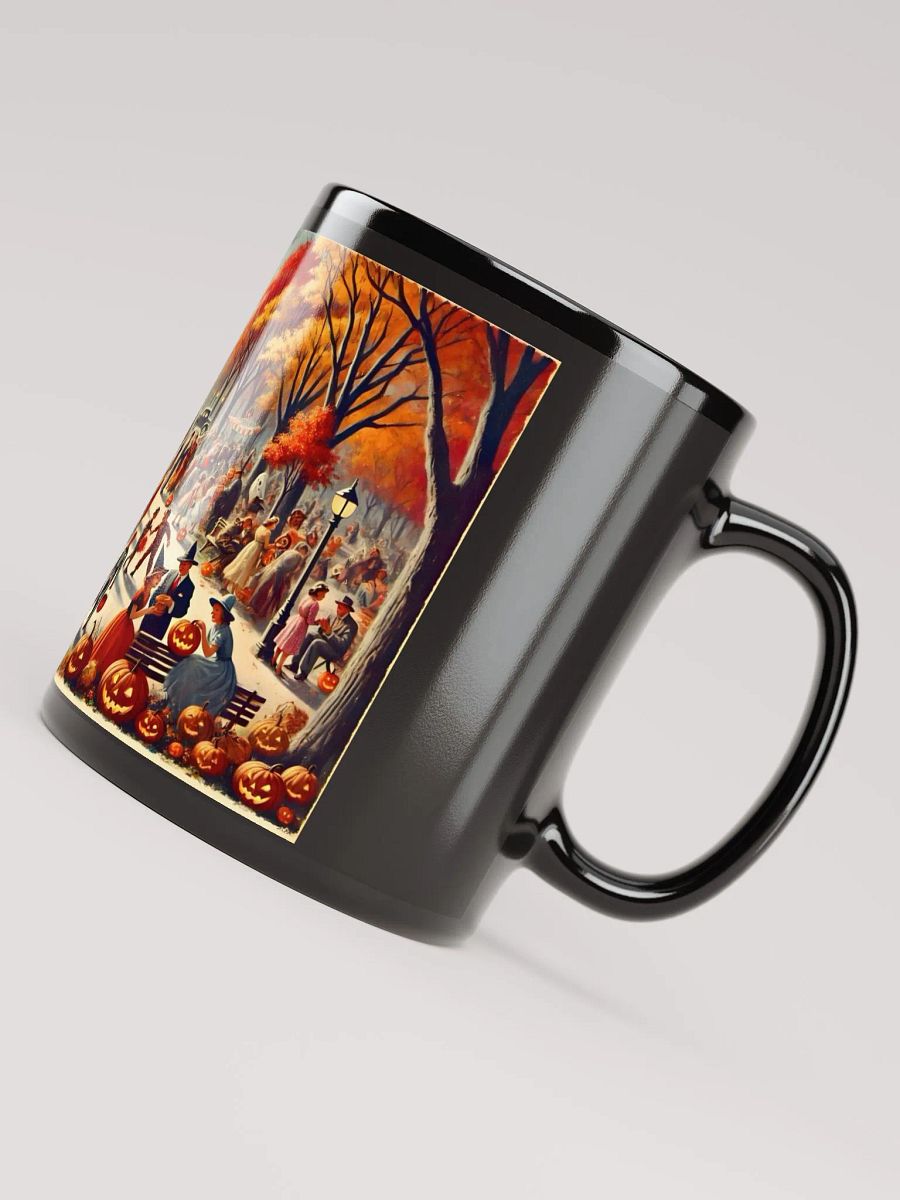 Vintage 1940s Halloween Park Scene Coffee Mug product image (5)