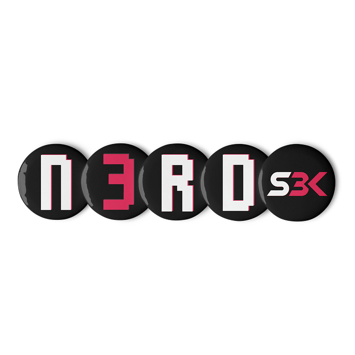 Nerd Pin Set product image (1)