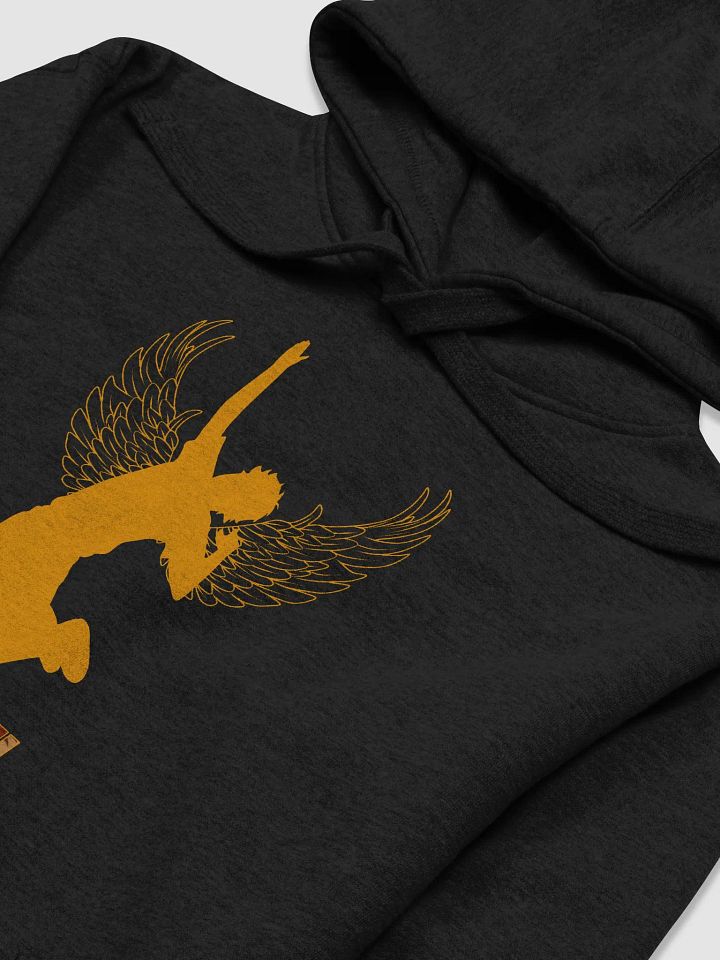 Hinata's Eyes 'I Can Fly' Black Hoodie- Front product image (2)